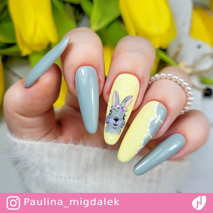 Gray and Yellow Theme for Easter